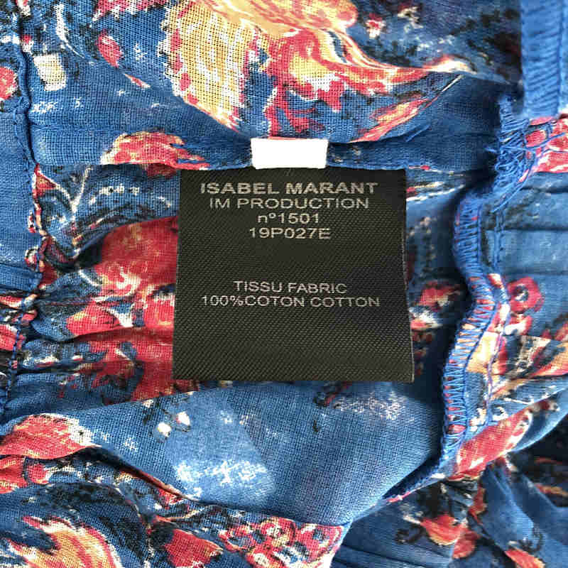 ISABEL MARANT ETOILE / イザベルマランエトワール フラワープリント ティアード プリーツスカート