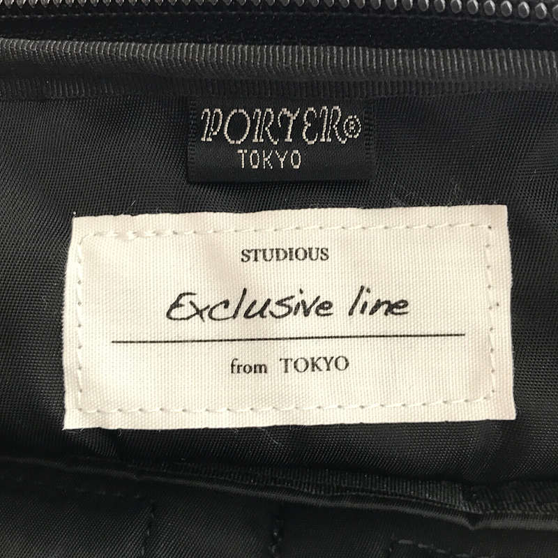 PORTER / ポーター × STUDIOUS ステュディオス別注 TANKER タンカー クラッチバッグ