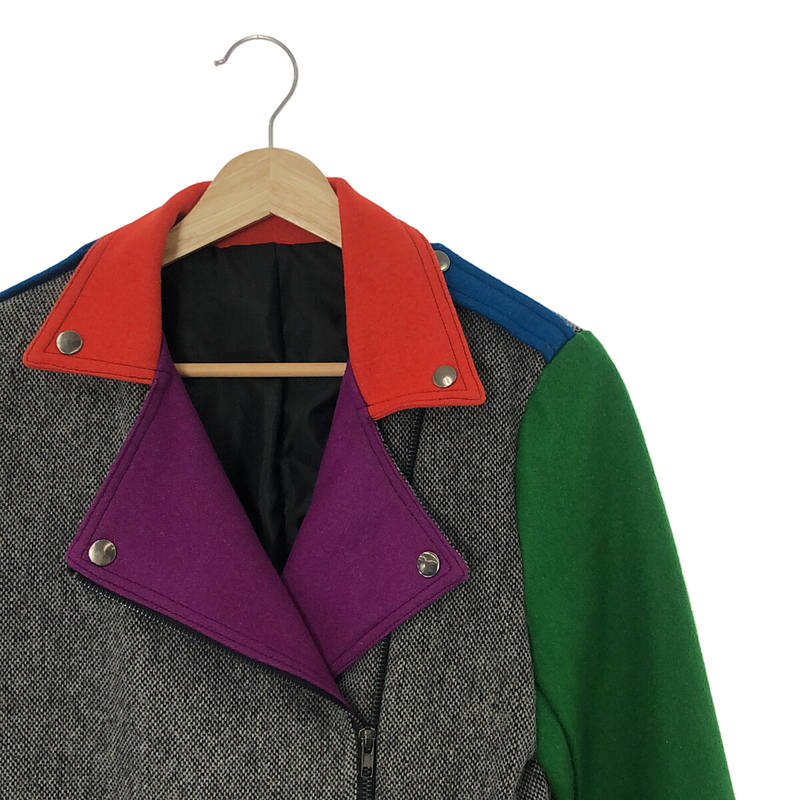 VINTAGE / ヴィンテージ古着 ウール パッチワークジャケット