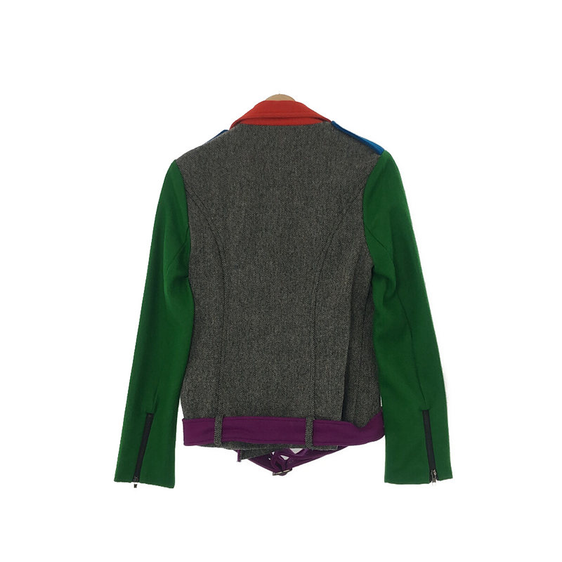 VINTAGE / ヴィンテージ古着 ウール パッチワークジャケット