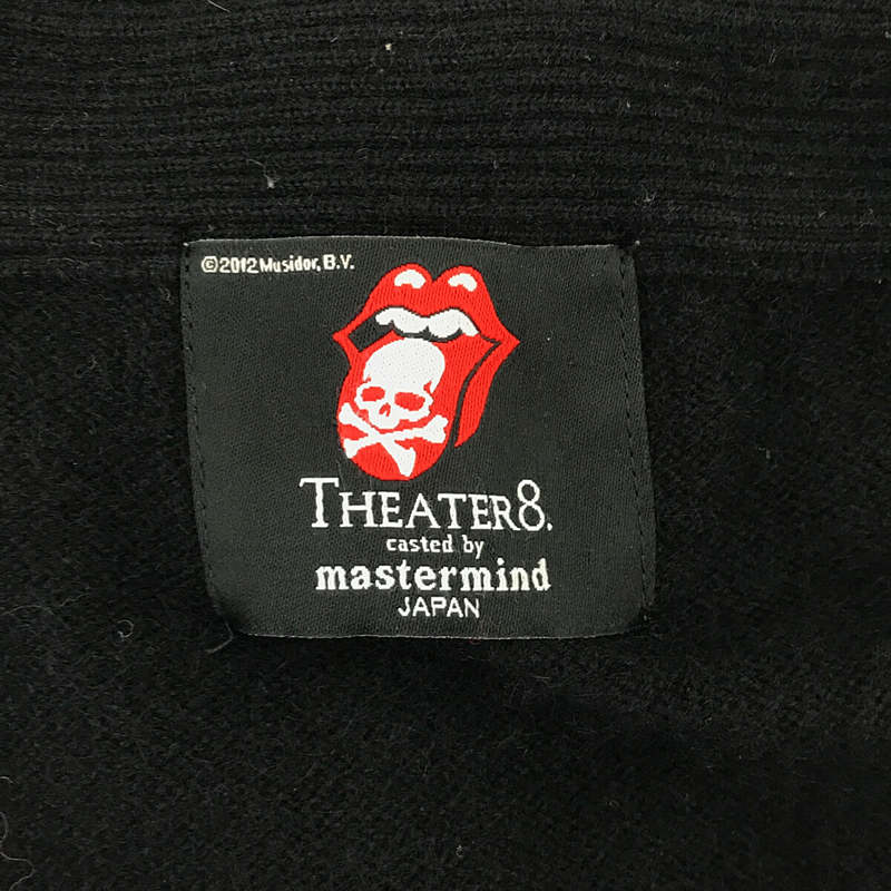 mastermind JAPAN / マスターマインドジャパン × THEATER8 Rolling Stones ローリングストーンズ カシミヤ Vネックカーディガン