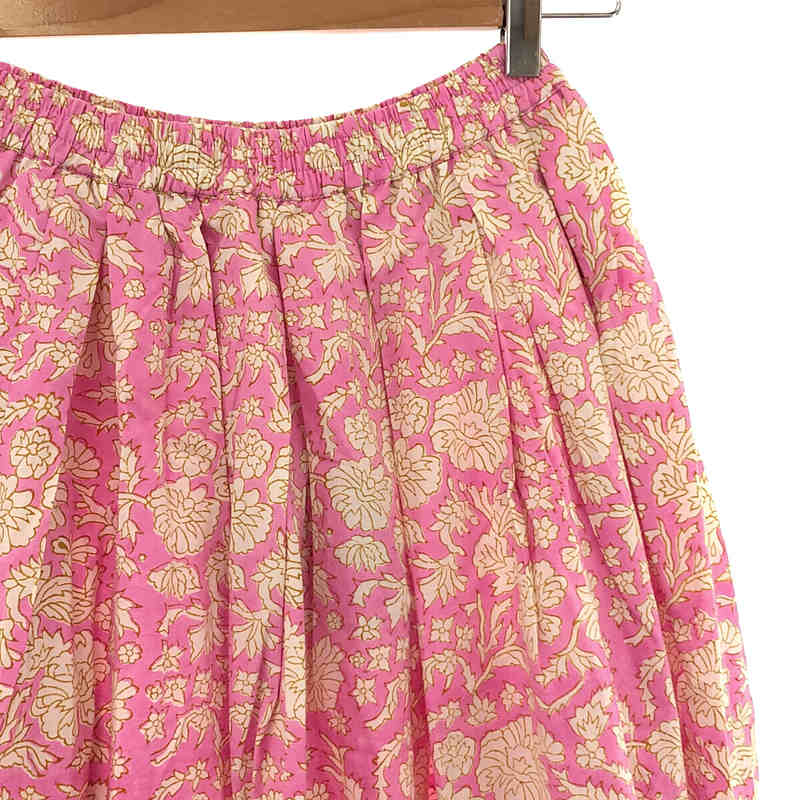 SZ Blockprints / エスゼットブロックプリント × Ron Herman ロンハーマン別注 Nila Print Skirt フラワープリント スカート