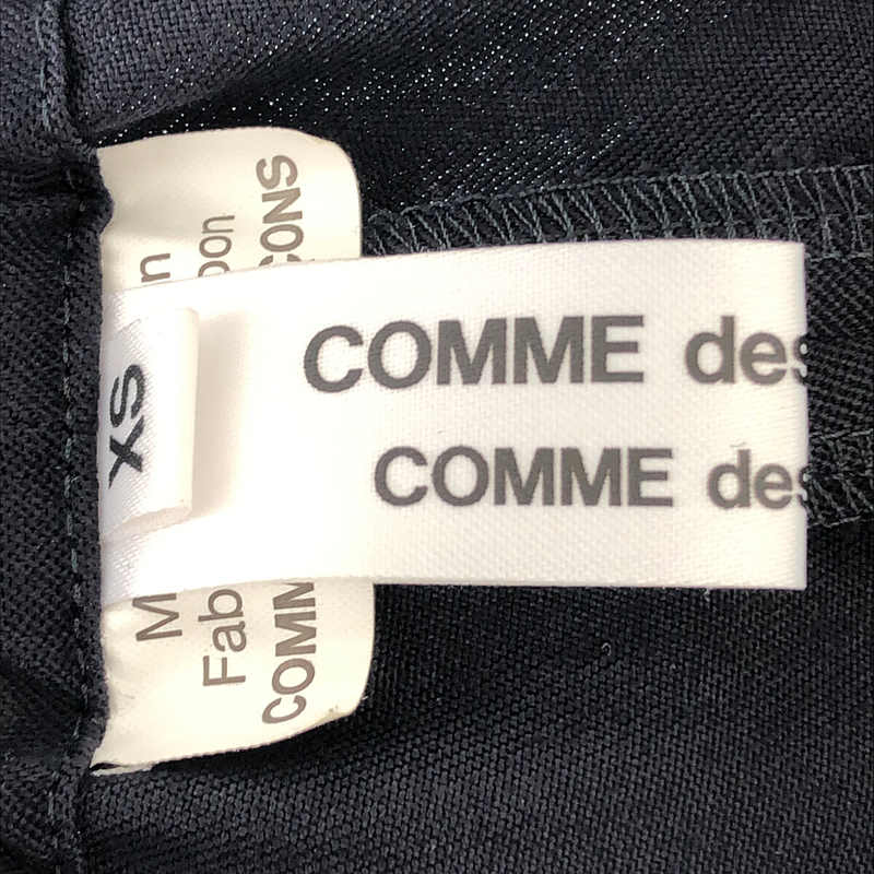 COMME des GARCONS COMME des GARCONS / コムコム ウール ワイド イージーパンツ