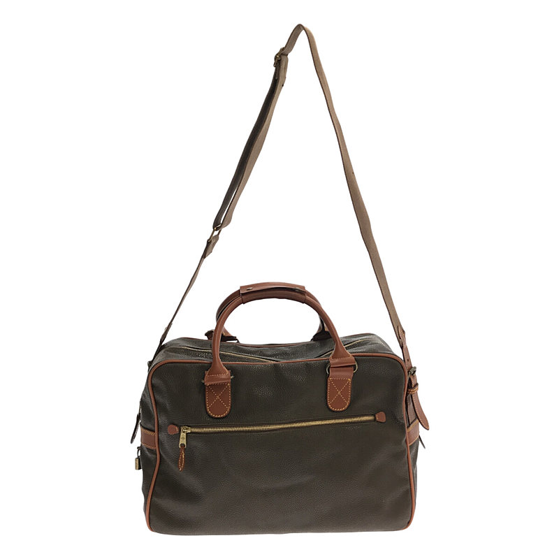 Mulberry / マルベリー 2Way レザー ショルダー ボストンバッグ