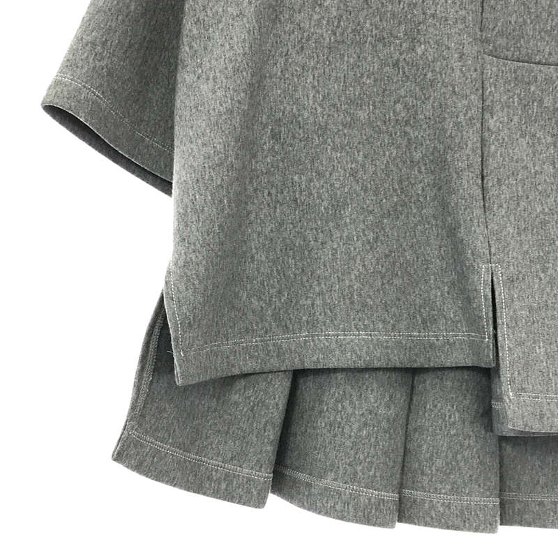 MARNI / マルニ アシンメトリー プリーツ カットソー