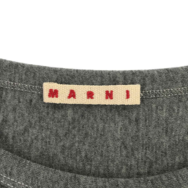 MARNI / マルニ アシンメトリー プリーツ カットソー