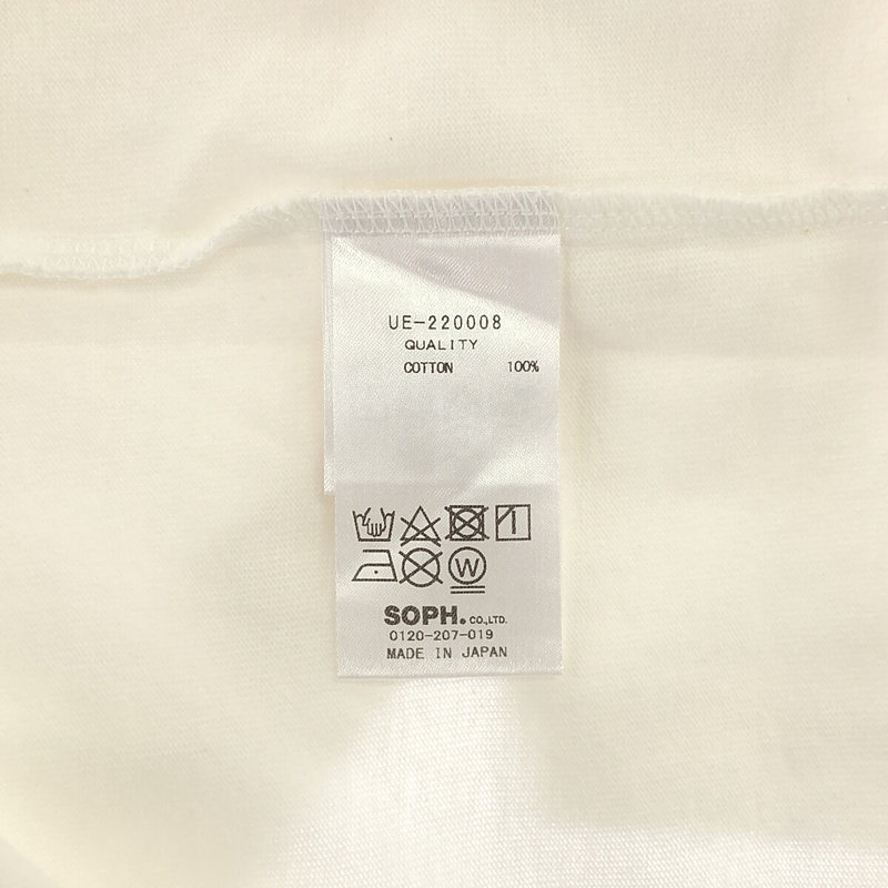 uniform experiment / ユニフォームエクスペリメント DONDI WHITE S/S TEE　Tシャツ