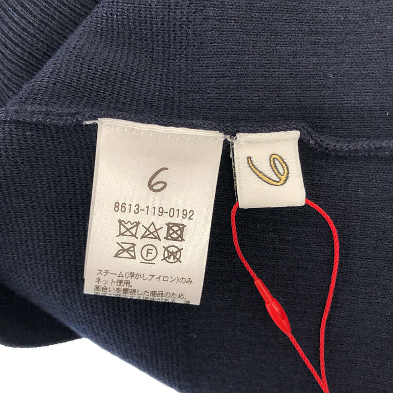 6(ROKU) / ロク COTTON WOOL TURTLE NECK KNIT コットン ウール タートルネック ニット