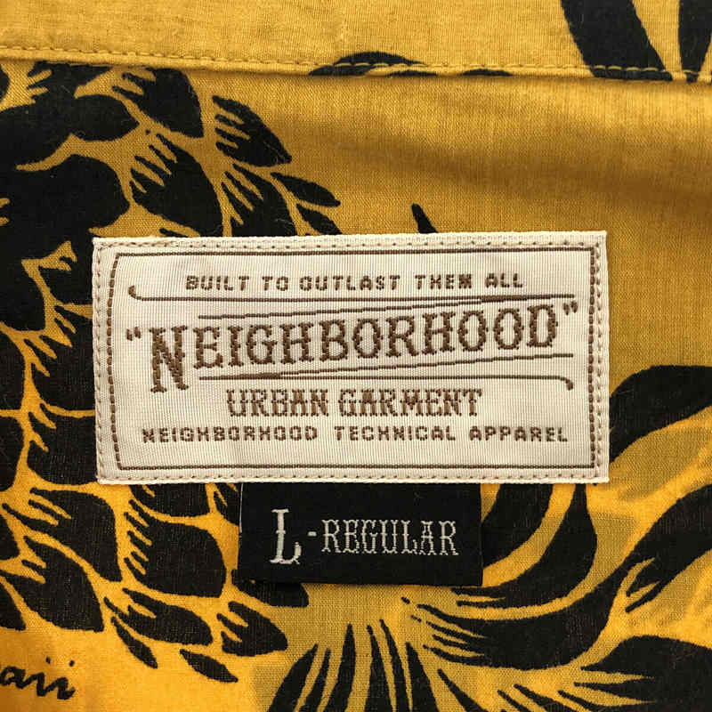 NEIGHBOR HOOD / ネイバーフッド × IOLANI イロアニ 別注 パイナップル柄 アロハシャツ