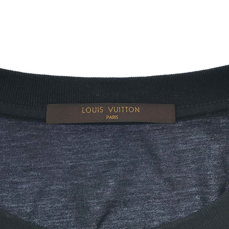 Louis Vuitton / ルイヴィトン 刺繍メッセージロゴ クルーネック Tシャツ