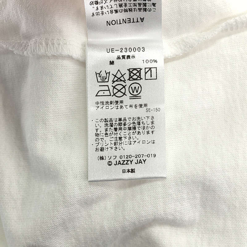 uniform experiment / ユニフォームエクスペリメント FRAGMENT : JAZZY JAY / JAZZY 5 L/S TEE Tシャツ