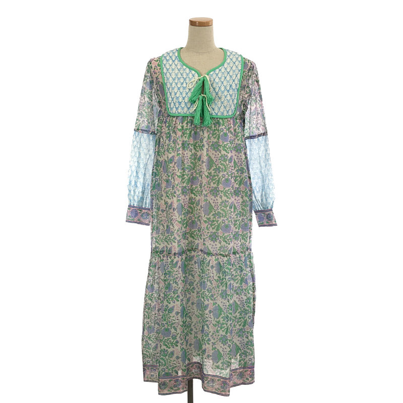 Ron Herman ロンハーマン別注 Silk Jodhpur Dress ボタニカルプリント