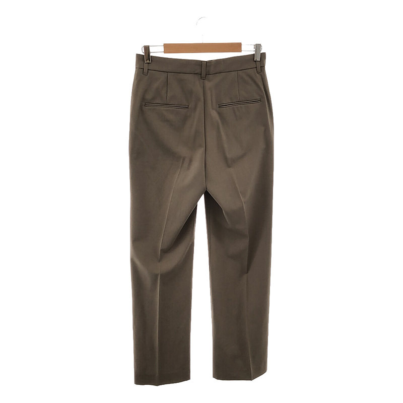 Framework / フレームワーク ポリエステルウールセミフレアパンツ