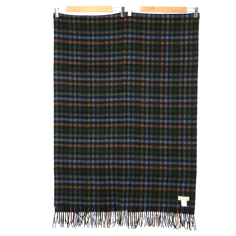 JOSHUA ELLIS / ジョシュアエリス カシミヤ フリンジ 大判ストール マフラー / ユニセックス