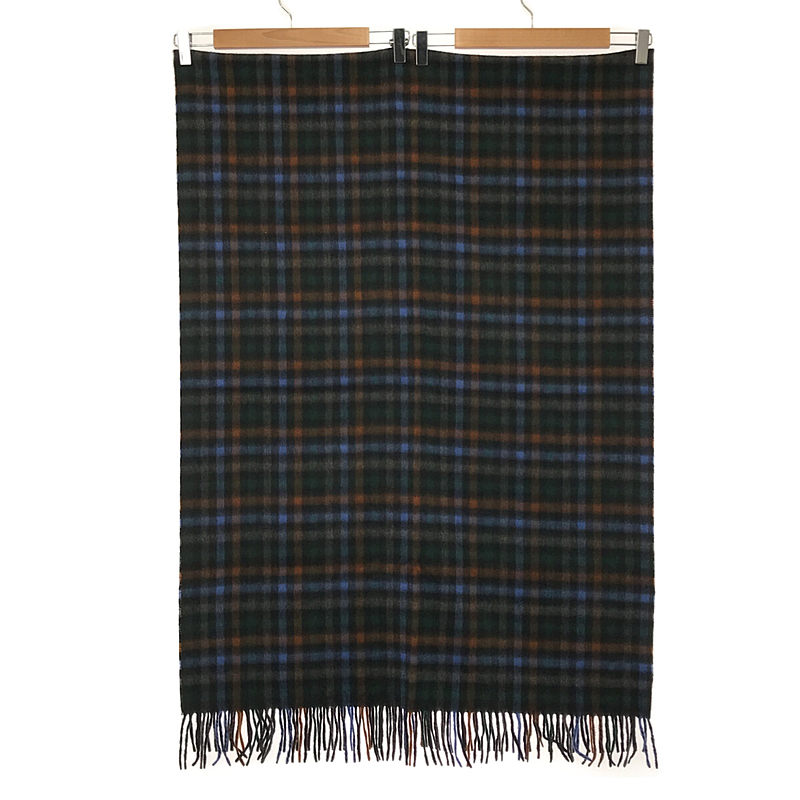 JOSHUA ELLIS / ジョシュアエリス カシミヤ フリンジ 大判ストール マフラー / ユニセックス