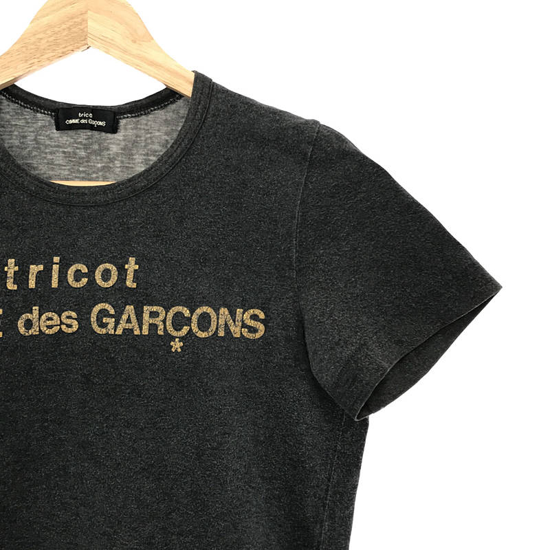 tricot COMME des GARCONS / トリココムデギャルソン プリントロゴ カットソー