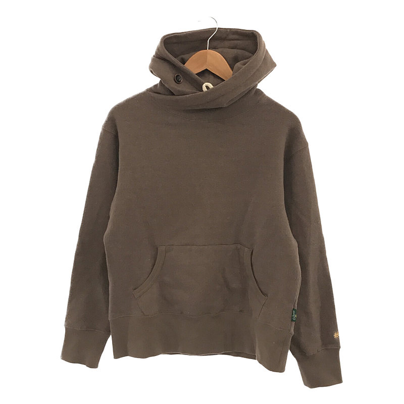 HEMP SHAWL HOODY ヘンプ コットン ショールカラー フーディ プルオーバー パーカー