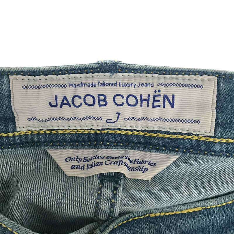 JACOB COHEN / ヤコブコーエン イタリア製 J622 コットン ストレッチ テーパード デニム パンツ