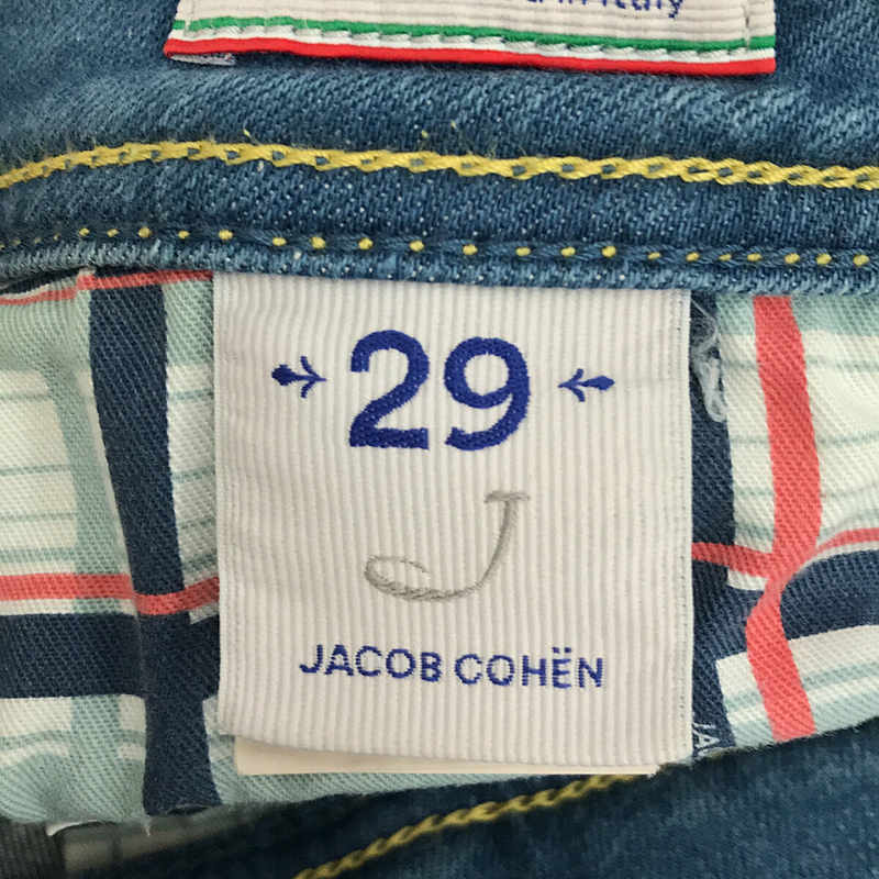 JACOB COHEN / ヤコブコーエン イタリア製 J622 コットン ストレッチ テーパード デニム パンツ