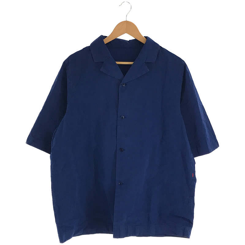 VERGER BIS BOWLING SHIRT ペーパーコットン オープンカラー半袖シャツ ...