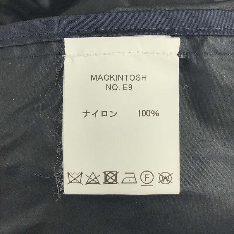 MACKINTOSH / マッキントッシュ ナイロン フード付き ステンカラー レイン コート