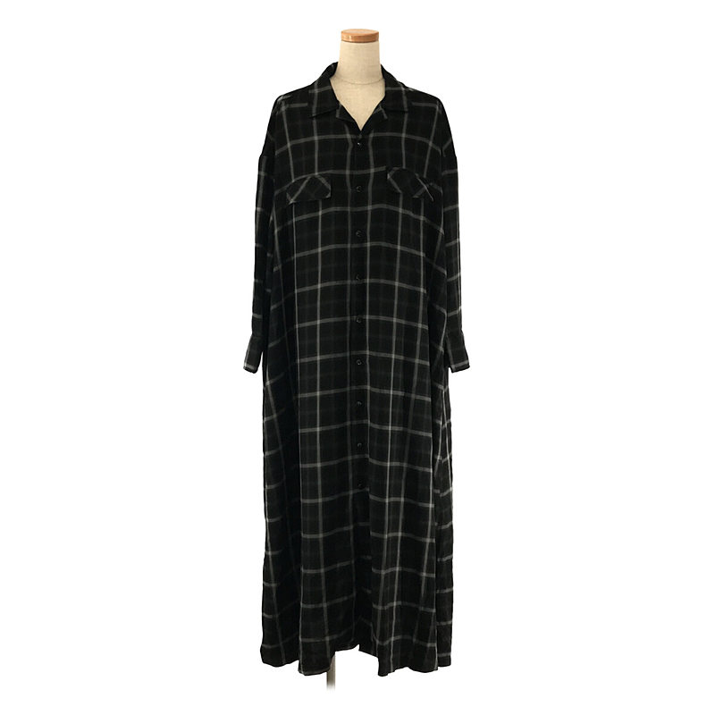 新品　アパルトモン　REMI RELIEF  CHECK SHIRT DRESS