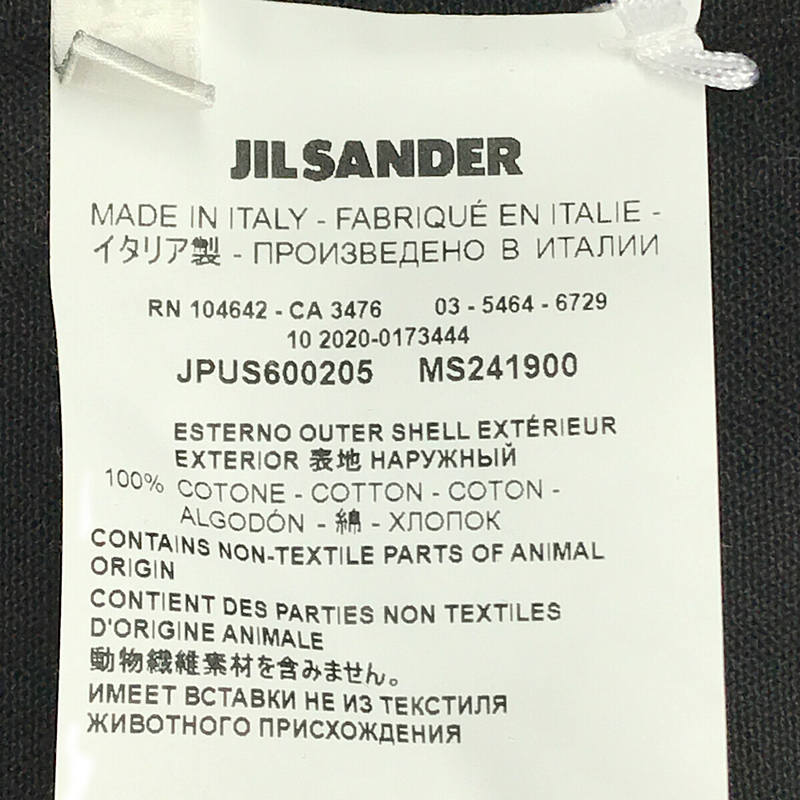 JIL SANDER+ / ジルサンダープラス OVERSHIRT ヘリンボーンコットン オーバーシャツ