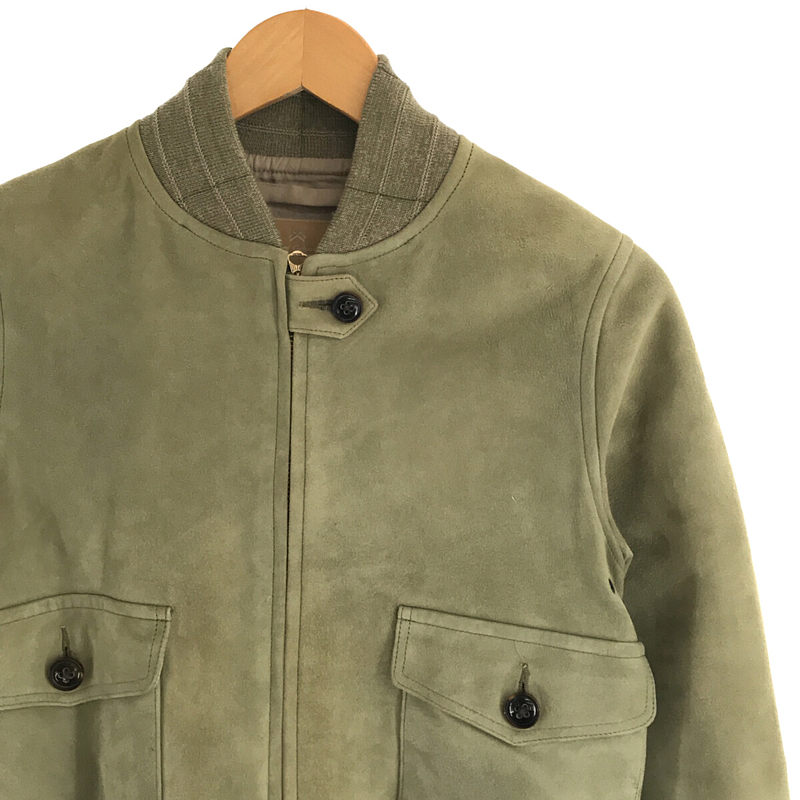 NIGEL CABOURN WOMAN / ナイジェルケーボンウーマン アビエーション スウェード レザー フライト ジャケット