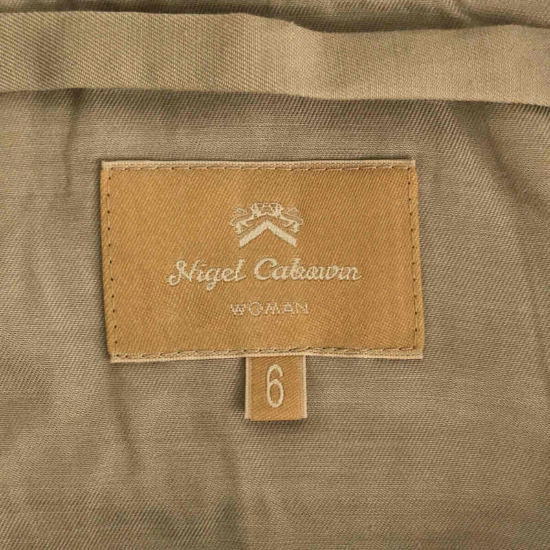 NIGEL CABOURN WOMAN / ナイジェルケーボンウーマン アビエーション スウェード レザー フライト ジャケット