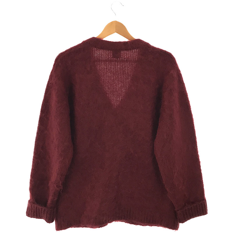 6(ROKU) / ロク MOHAIR SHAGGY V NECK CARDIGAN モヘヤシャギーVネックカーディガン