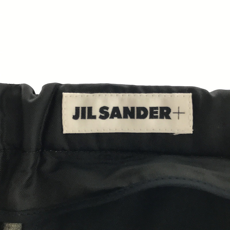 JIL SANDER+ / ジルサンダープラス ウールフランネル イージースラックスパンツ