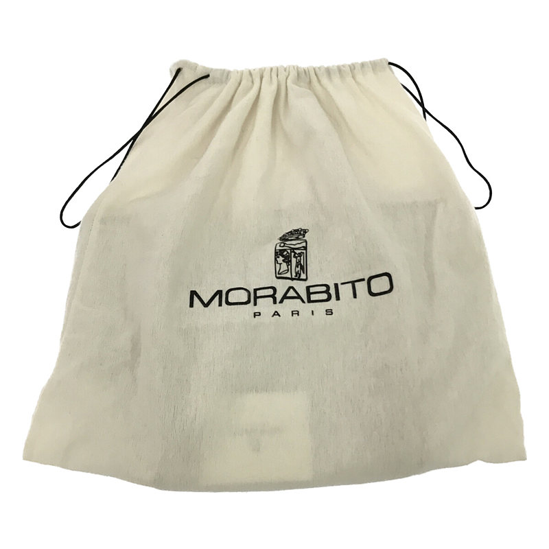 MORABITO / モラビト オートグラフ トート PM レザー モノグラム ハンド バッグ 保存袋付き