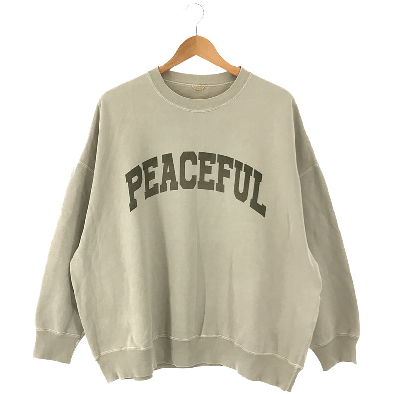 Deuxieme Classe ロゴスウェット PEACEFUL-