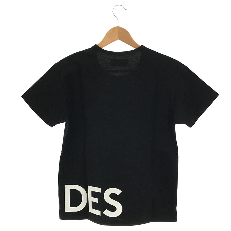 FIDES / フィデス フロント ロゴ コットン クルーネック カットソー Tシャツ ユニセックス