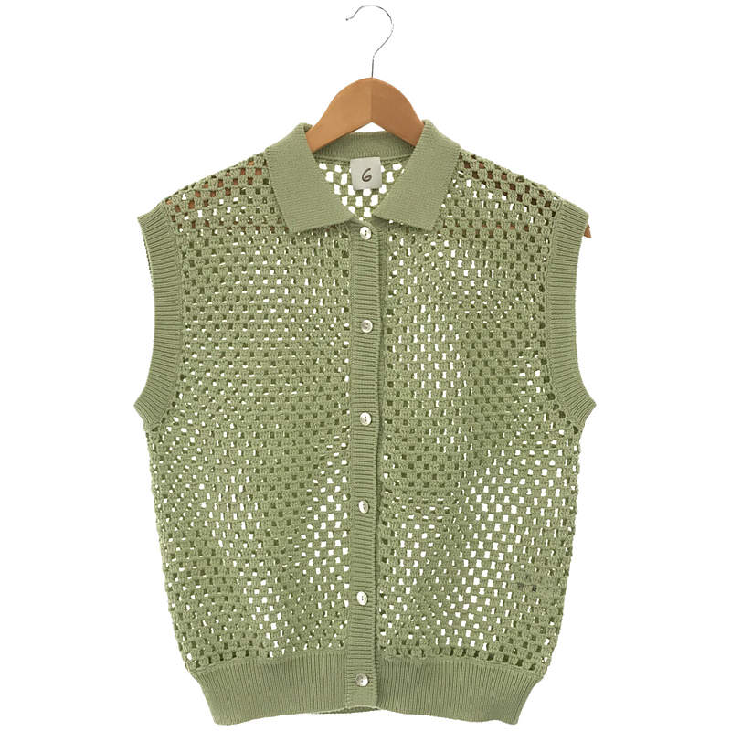 6(ROKU)＞KAGIBARI VEST ニットベスト | ilpalazzottomatera.it