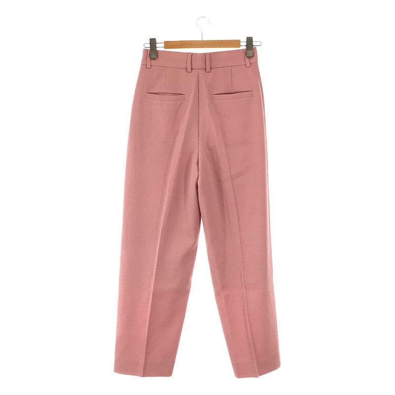 6(ROKU) / ロク KARSEY PANTS センタープレス タックパンツ pink