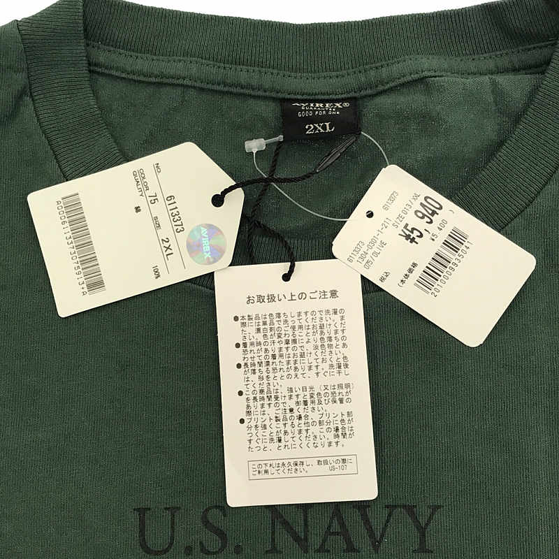 AVIREX / アヴィレックス U.S.NAVY PHOTO PRINT TEE ブルーエンジェルス プリント Tシャツ
