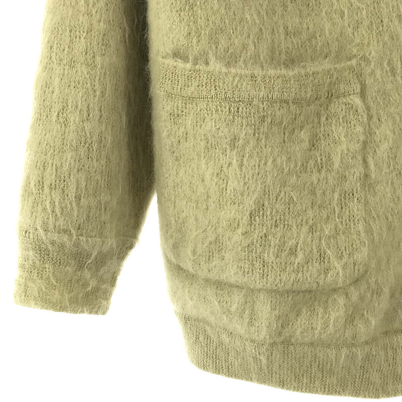 6(ROKU) / ロク MOHAIR CARDIGAN モヘヤ ビッグニット オーバーカーディガン