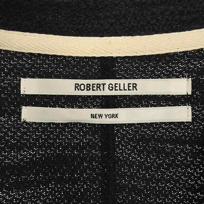 robert geller / ロバートゲラー パイルジャガード スタンドカラーコート