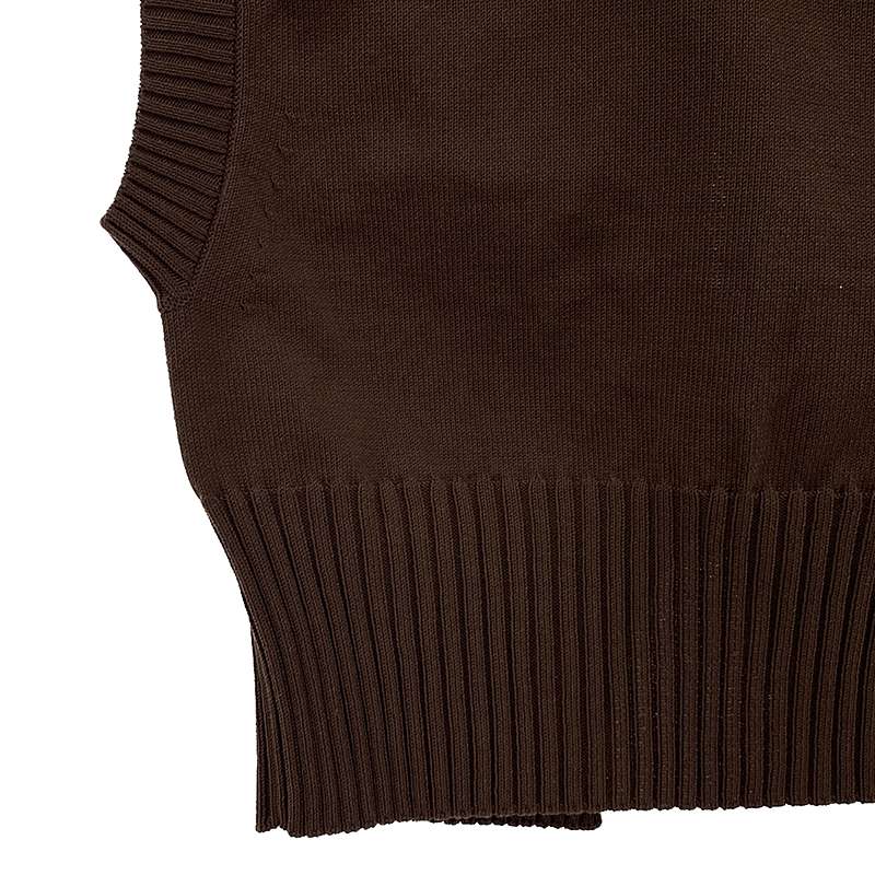 AURALEE / オーラリー COTTON DRY KNIT VEST ドライ ニットベスト