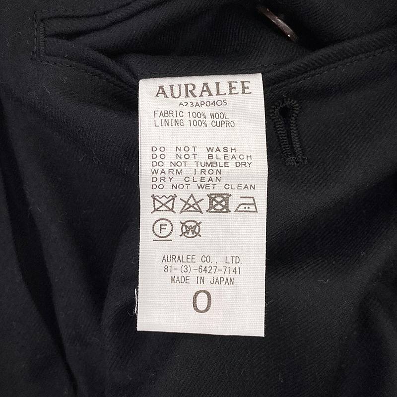 AURALEE / オーラリー SUPER LIGHT WOOL EASY SLACKS パンツ