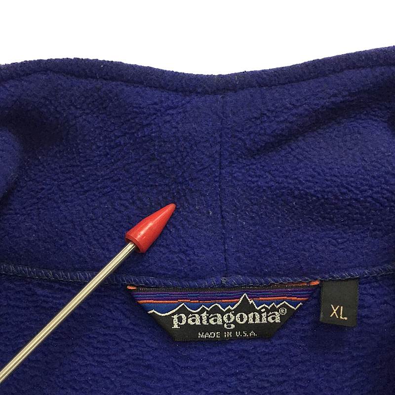 Patagonia / パタゴニア 80s〜 ヴィンテージ USA製 三角タグ ジップアップ フリースジャケット