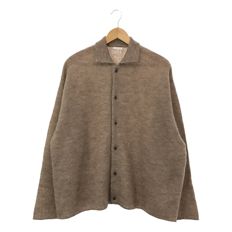 Kid Mohair Knit Shirt モヘヤニットシャツ