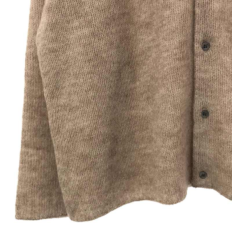 Blanc YM / ブランワイエム Kid Mohair Knit Shirt モヘヤニットシャツ