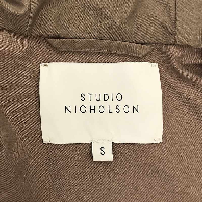 Studio Nicholson / スタジオニコルソン CLIFTON JACKET PARKA クリフトンジャケット パーカー