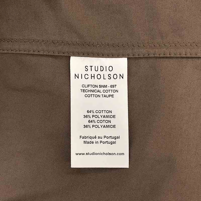 Studio Nicholson / スタジオニコルソン CLIFTON JACKET PARKA クリフトンジャケット パーカー