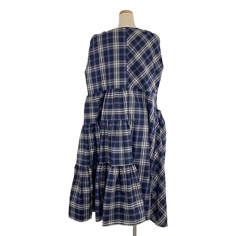 foufou / フーフー check dress “hsu” チェックドレス「スー」ワンピース