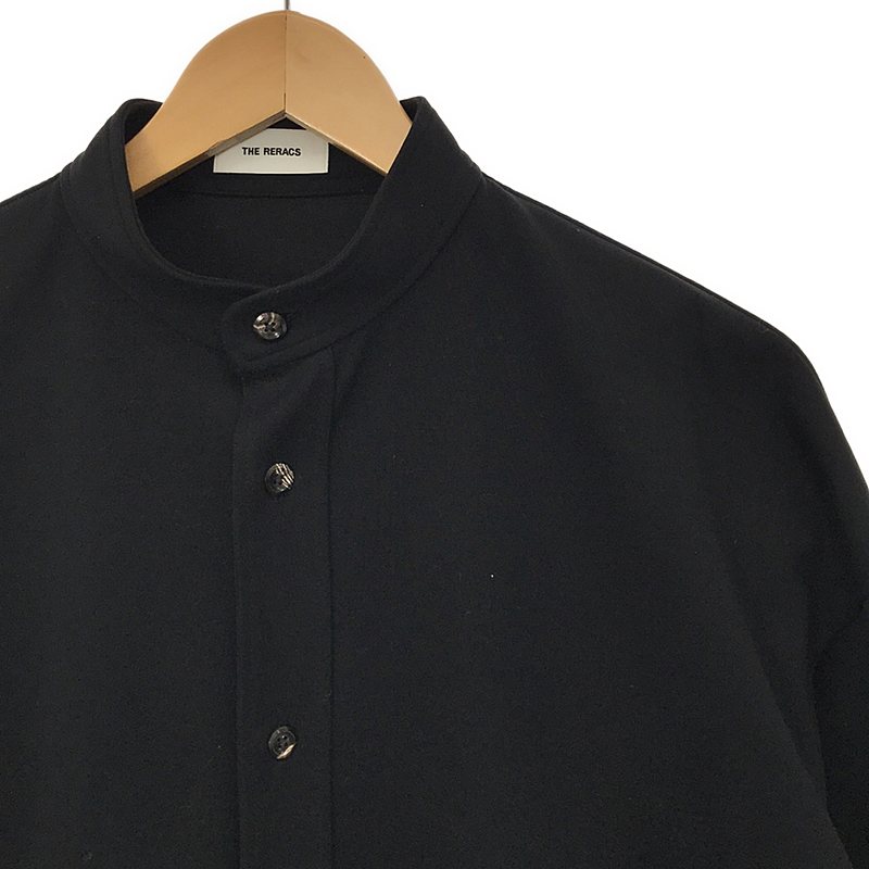 THE RERACS / ザリラクス BAND COLLAR POLO SHIRT バンドカラー ポロシャツ