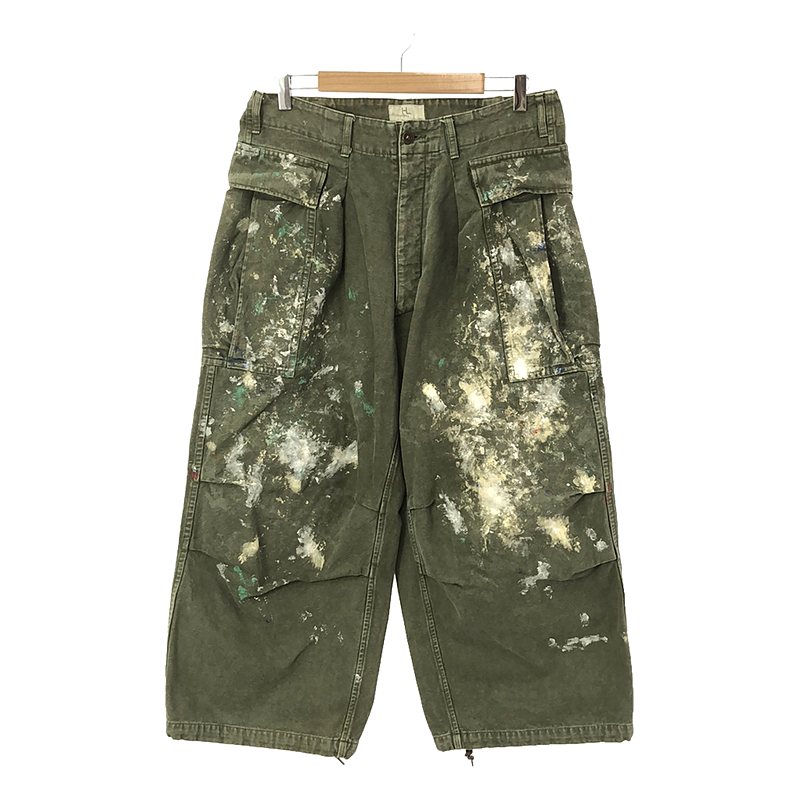 Duck Splash Cargo Pants ペイント加工 カーゴパンツ