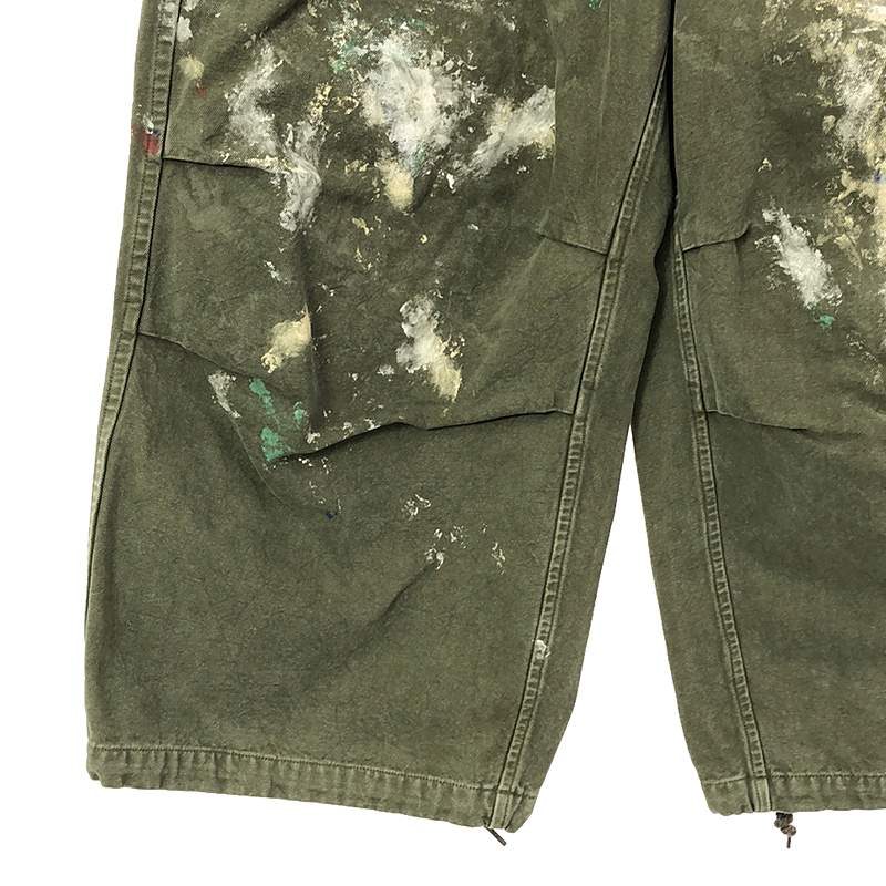 HERILL / ヘリル Duck Splash Cargo Pants ペイント加工 カーゴパンツ